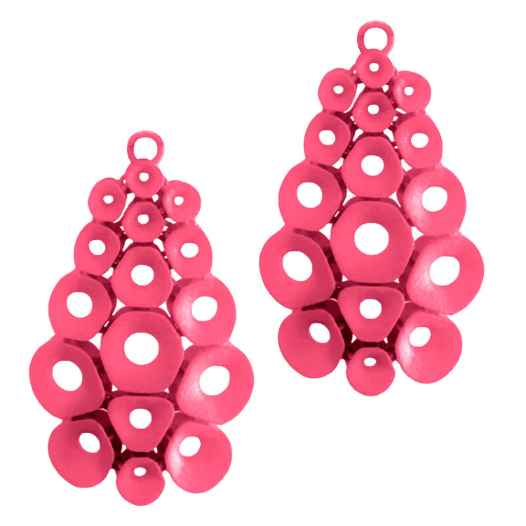 FABNORA Coral Anhänger Raspberry Pink large Polyamid