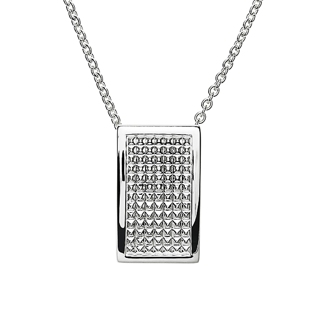 Anhänger Dots Silber 925 20 x 12 mm ohne Ankerkette