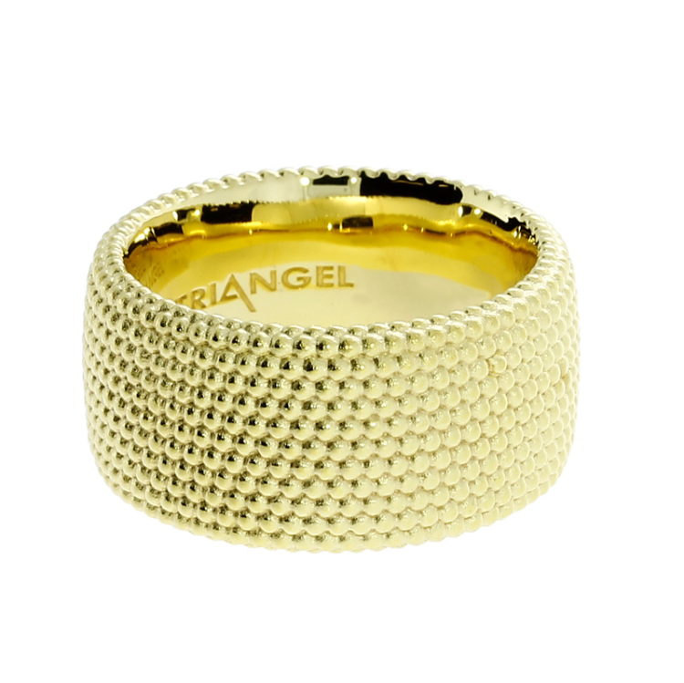 Ring Gold 585 Dots No1  Ringweite 52