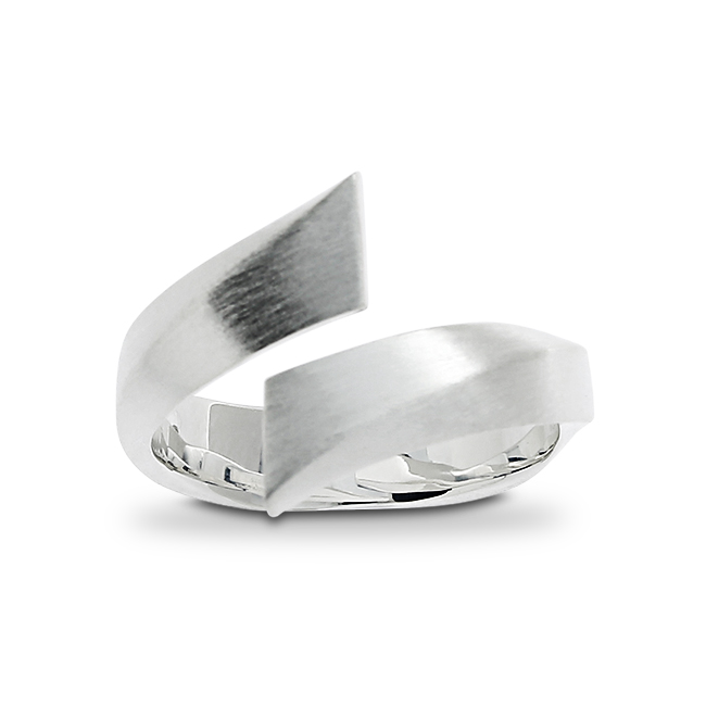 Ring Silber Waves Ringweite 54