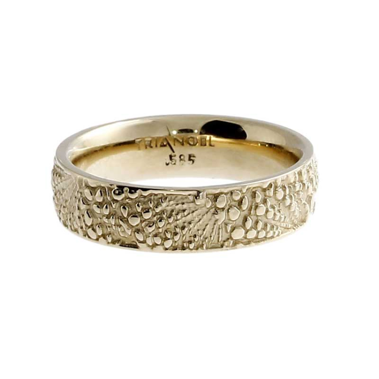 Ring Faun 6 mm 585 Gold Ringweite 62