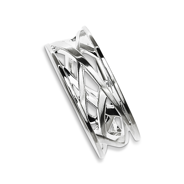 Ring Erde Silber Ringweite 64