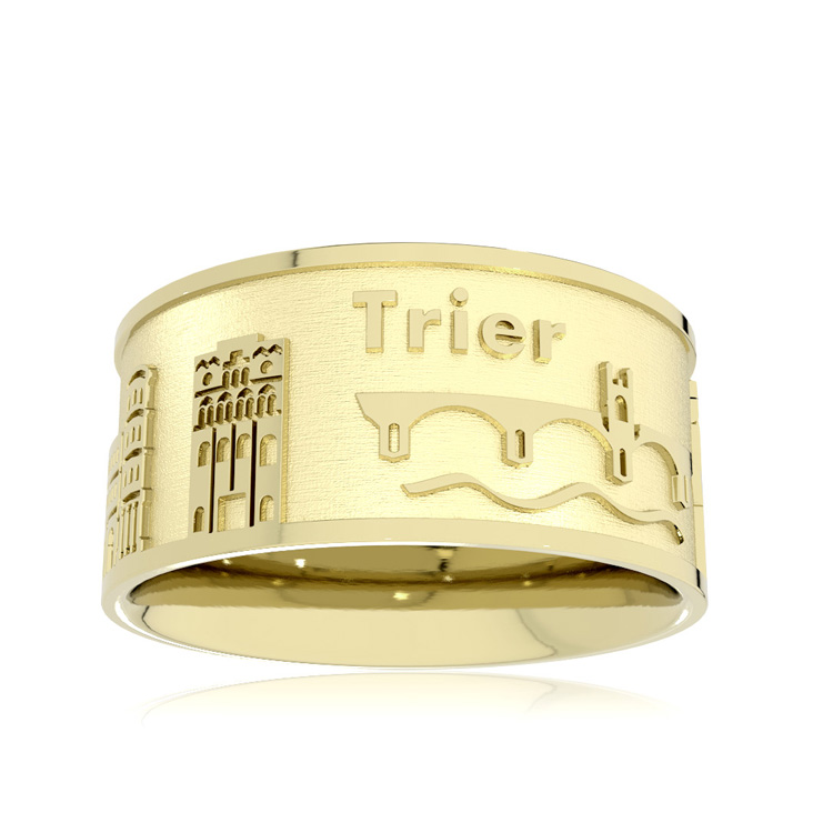 Stadtring Trier 585 Gelbgold Ringweite UNI