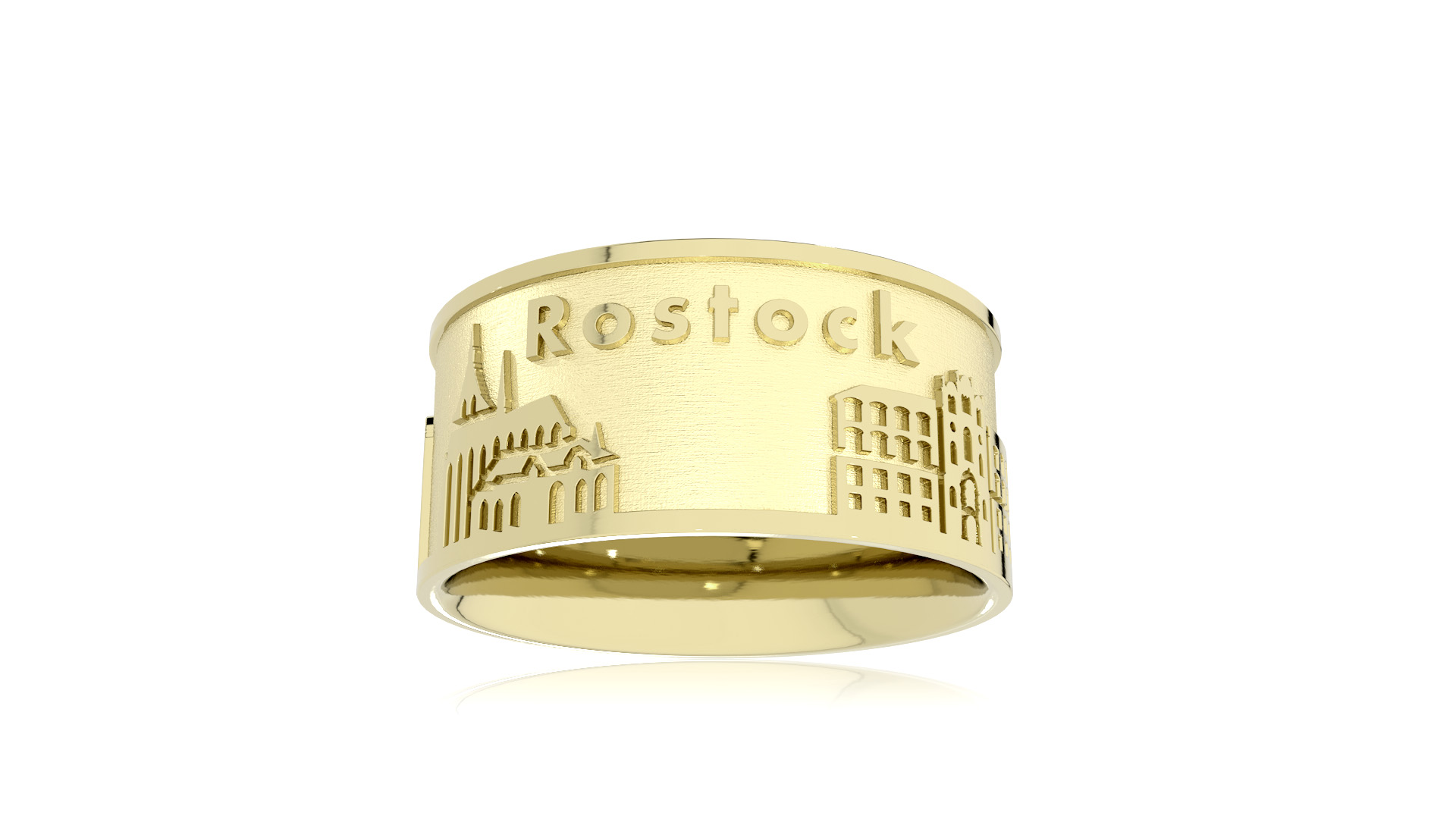 Stadtring Rostock 585 Gelbgold